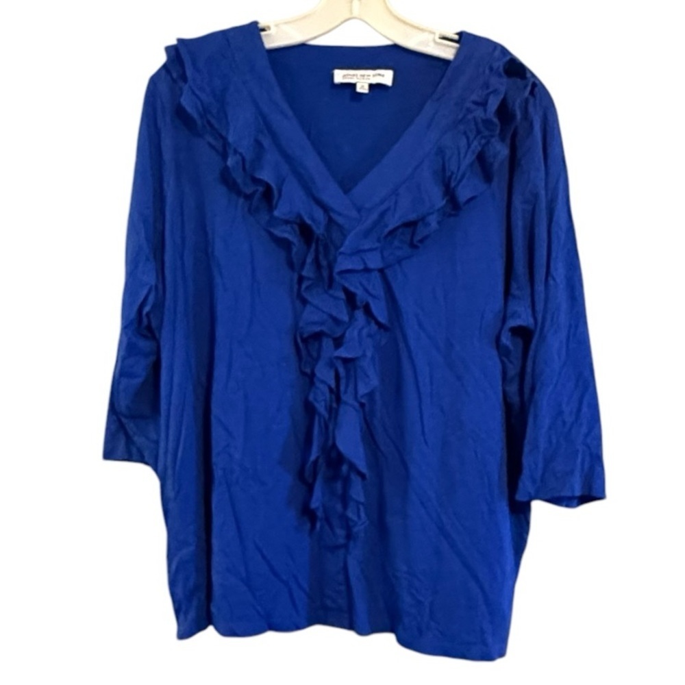 Jones New York Sport Woman Blue Top